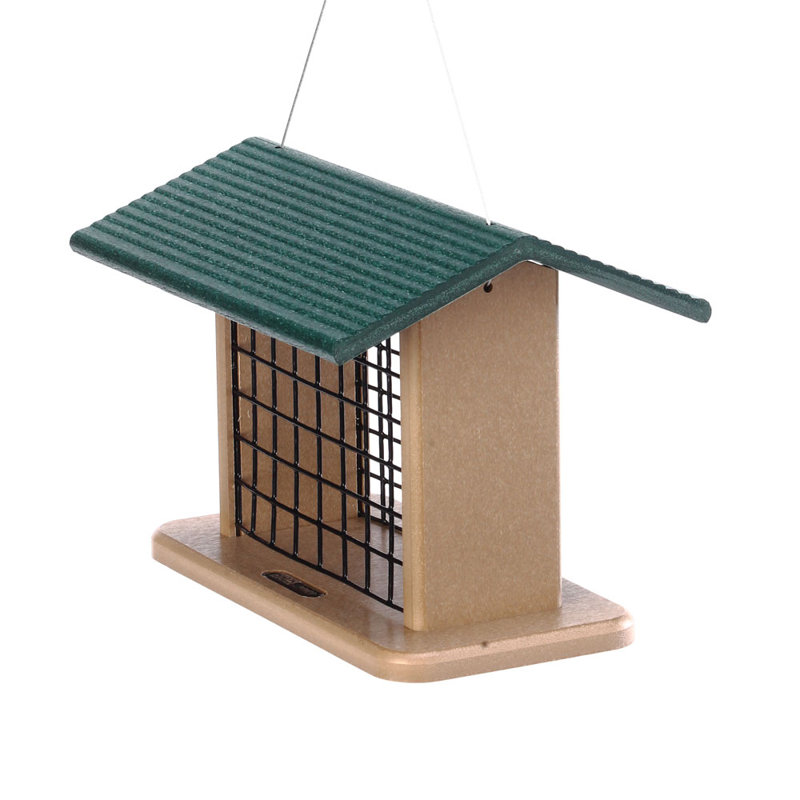 Birds Choice Recycled Seed and Block Suet Bird Feeder Wayfair
